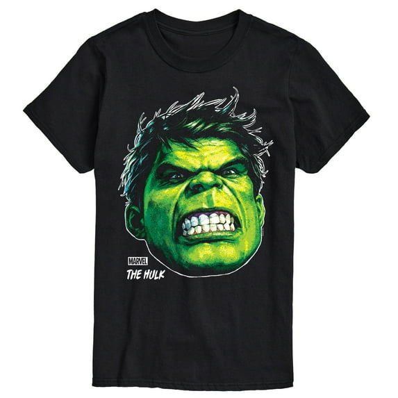 Marvel Hulk - Portrait Oversized - Men's Short Sleeve Graphic T-Shirt