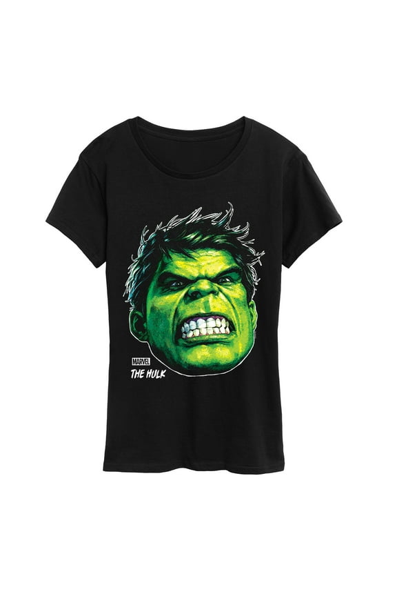 Hulk - Portrait Oversized - Women's Short Sleeve Graphic T-Shirt