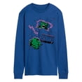 thumbnail image 1 of Marvel - Hulk Punch Wall - Men's Long Sleeve Graphic T-Shirt, 1 of 4