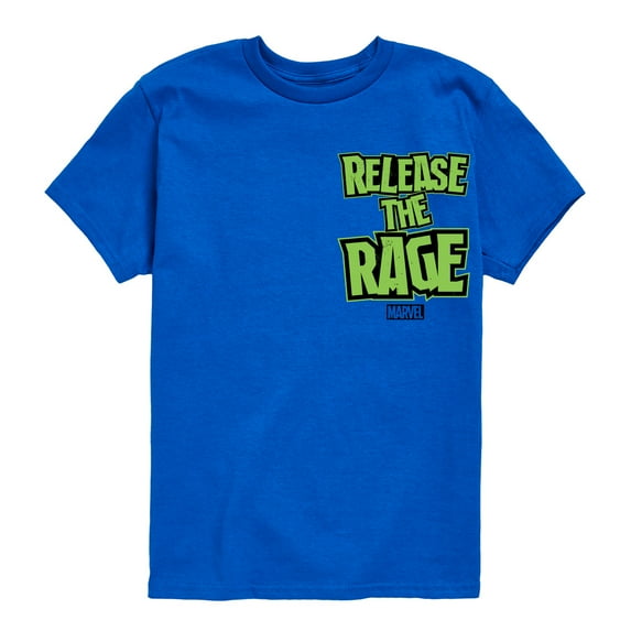 Marvel Hulk - Release The Rage - Toddler And Youth Short Sleeve Graphic T-Shirt