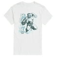 thumbnail image 1 of Marvel Hulk - Sketch - Men's Short Sleeve Graphic T-Shirt, 1 of 5