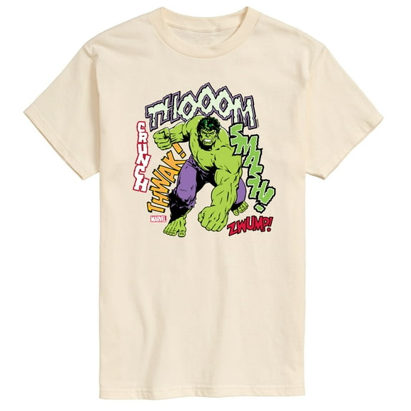 Marvel Hulk - Smash Crunch - Men's Short Sleeve Graphic T-Shirt