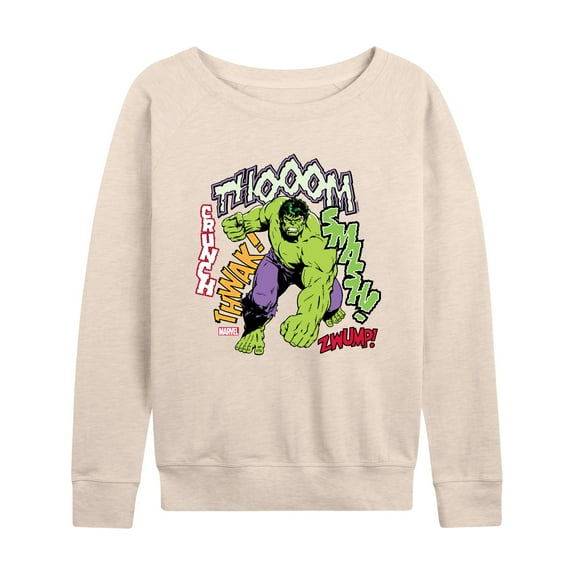Marvel Hulk - Smash Crunch - Women's French Terry Pullover Sweatshirt