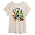 thumbnail image 1 of Marvel Hulk - Smash Crunch - Women's Oversized Graphic T-Shirt, 1 of 5