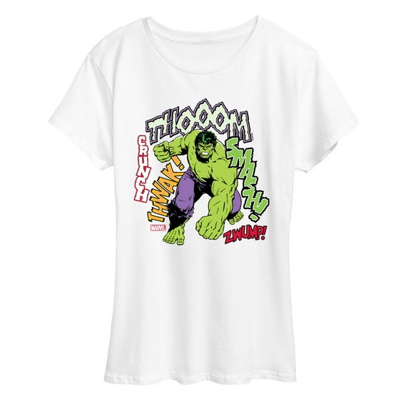 Marvel Hulk - Smash Crunch - Women's Short Sleeve Graphic T-Shirt