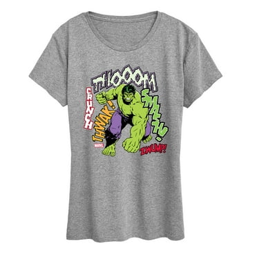 Marvel Hulk - Smash Crunch - Women's Short Sleeve Graphic T-Shirt
