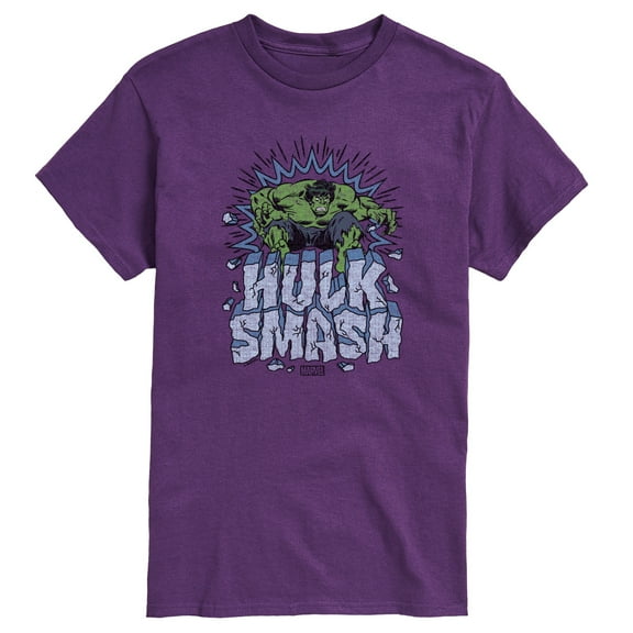 Marvel Hulk - Smash - Men's Short Sleeve Graphic T-Shirt