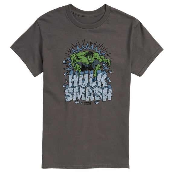 Marvel Hulk - Smash - Men's Short Sleeve Graphic T-Shirt