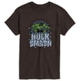 thumbnail image 1 of Marvel Hulk - Smash - Men's Short Sleeve Graphic T-Shirt, 1 of 4