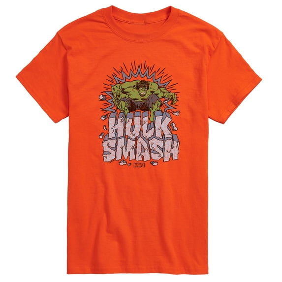 Marvel Hulk - Smash - Men's Short Sleeve Graphic T-Shirt