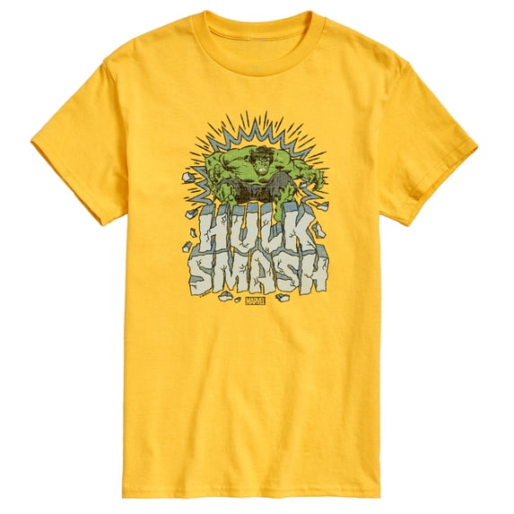 Marvel Hulk - Smash - Men's Short Sleeve Graphic T-Shirt