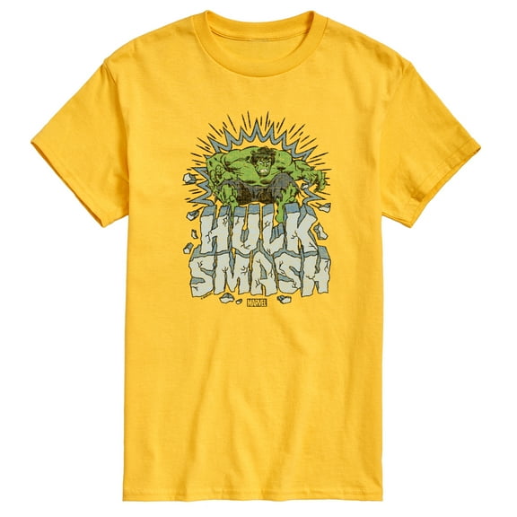 Marvel Hulk - Smash - Men's Short Sleeve Graphic T-Shirt