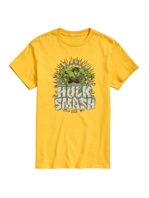 - Hulk Smash Men's Short Sleeve Graphic T-Shirt