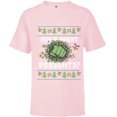 thumbnail image 1 of Marvel Hulk Smash Presents Holiday - Short Sleeve T-Shirt for Kids - Customized-Soft Pink, 1 of 5