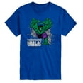 thumbnail image 1 of Marvel Hulk - Smash Through Wall - Men's Short Sleeve Graphic T-Shirt, 1 of 5