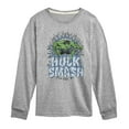 thumbnail image 1 of Marvel Hulk - Smash - Toddler And Youth Long Sleeve Graphic T-Shirt, 1 of 5