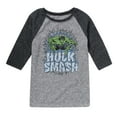 thumbnail image 1 of Marvel Hulk - Smash - Toddler And Youth Raglan, 1 of 5