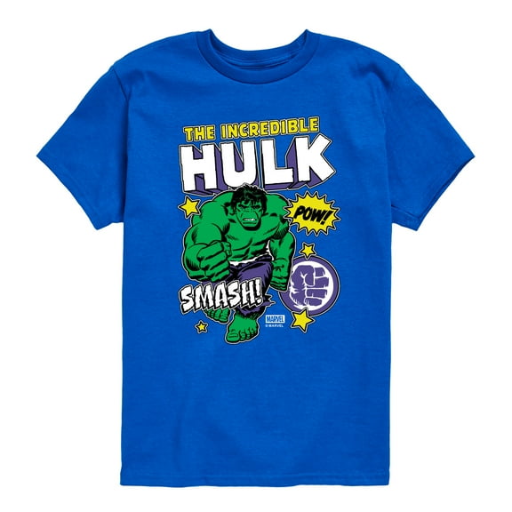 Marvel Hulk - Sticker Collage - Toddler And Youth Short Sleeve Graphic T-Shirt