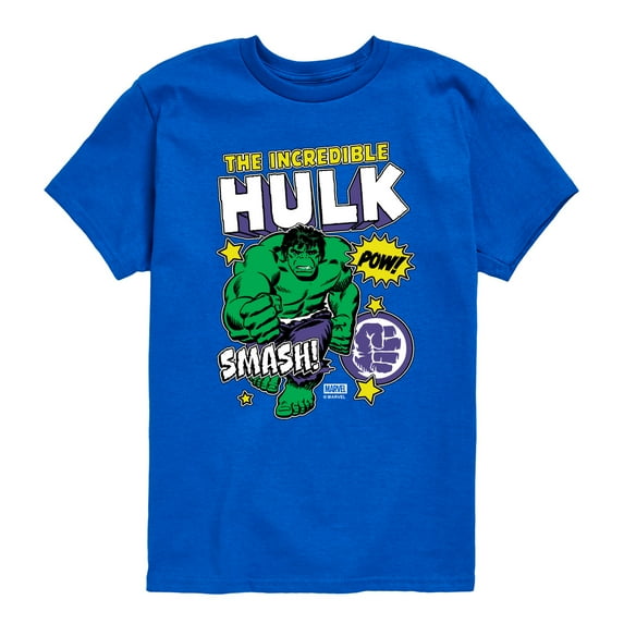 Marvel Hulk - Sticker Collage - Toddler And Youth Short Sleeve Graphic T-Shirt