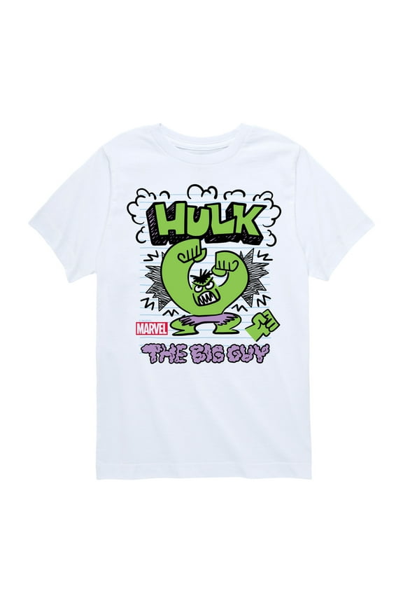 Hulk - The Big Guy - Toddler And Youth Short Sleeve Graphic T-Shirt