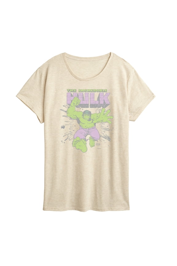 - Hulk Tonal Washed - Women's Short Sleeve Graphic T-Shirt
