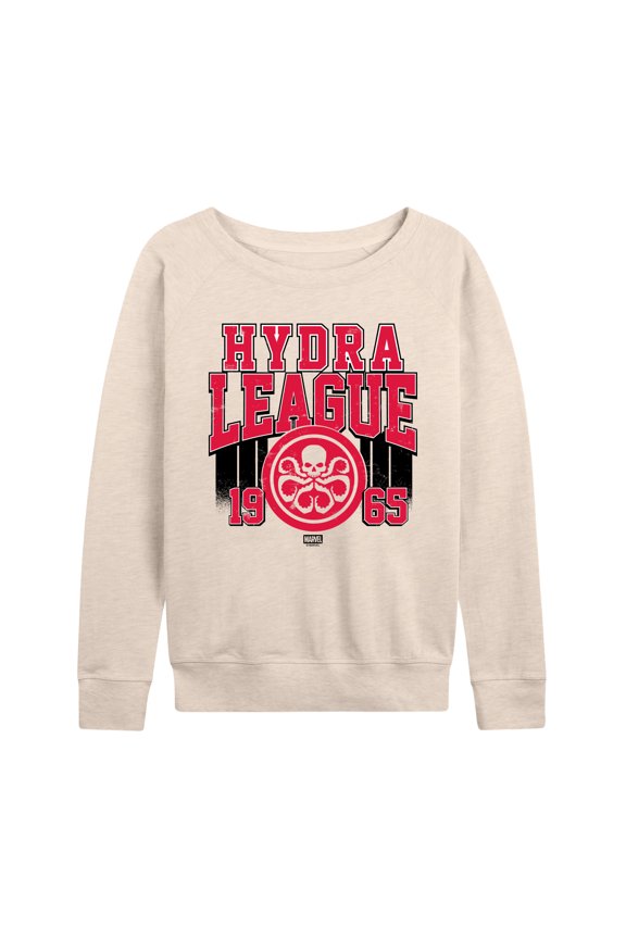 - Hydra League - Women's French Terry Long Sleeve Pullover