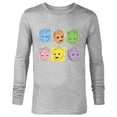 thumbnail image 1 of Marvel I Am Groot Guardians of the Galaxy Groot Color Moods - Long Sleeve T-Shirt for Men - Customized-Athletic Heather, 1 of 5