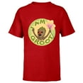 thumbnail image 1 of Marvel I Am Groot Guardians of the Galaxy Groot with Nose - Short Sleeve T-Shirt for Kids - Customized-Red, 1 of 5