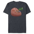 thumbnail image 1 of Marvel I Am Groot Guardians of the Galaxy Messy Pillow Burp - Short Sleeve Blended T-Shirt for Adults - Customized-Navy Heather, 1 of 5