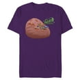 thumbnail image 1 of Marvel I Am Groot Guardians of the Galaxy Messy Pillow Burp - Short Sleeve Blended T-Shirt for Adults - Customized-Purple, 1 of 5