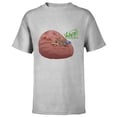 thumbnail image 1 of Marvel I Am Groot Guardians of the Galaxy Messy Pillow Burp - Short Sleeve T-Shirt for Kids - Customized-Athletic Heather, 1 of 5