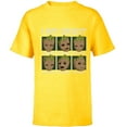 thumbnail image 1 of Marvel I Am Groot Guardians of the Galaxy Moods of Groot - Short Sleeve T-Shirt for Kids - Customized-Yellow, 1 of 5
