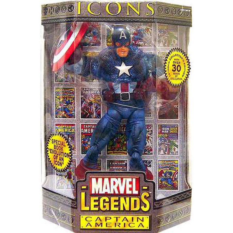 Marvel Icons 12 Inch Series 1 Captain America Action Figure [Variant Mask]