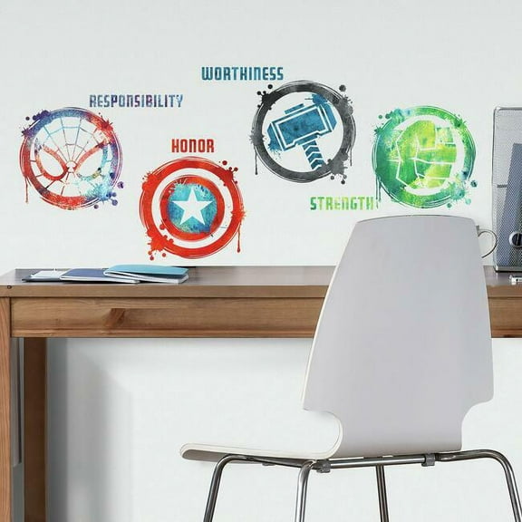 Marvel Icons Peel and Stick Wall Decals