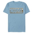 thumbnail image 1 of Marvel Illustrious Legacy 85th Anniversary Official Logo - Short Sleeve Blended T-Shirt for Adults - Customized-Ocean Blue, 1 of 5