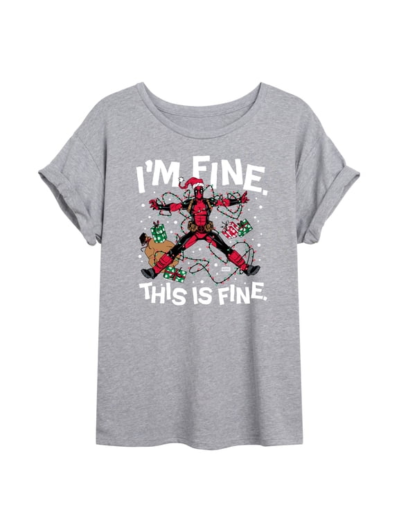 - Im Fine Deadpool Women's Relaxed Fit T-Shirt