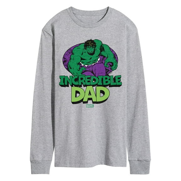 Marvel - Incredible Dad Hulk - Men's Long Sleeve Tee