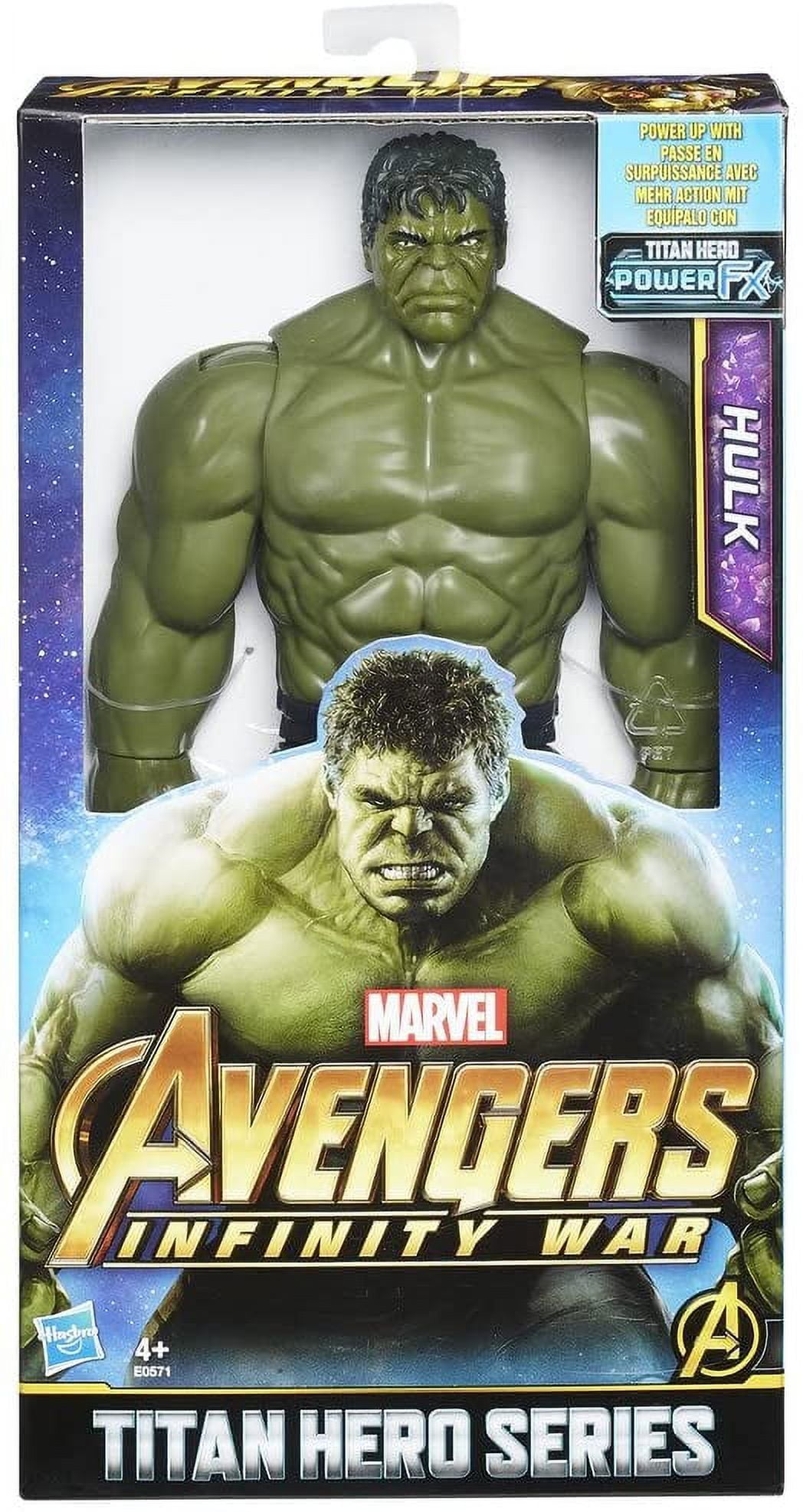 Avengers endgame - hulk - figurine marvel titan power fx deluxe 30 cm  HASE3304EU4 - Conforama
