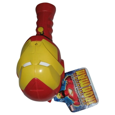 Marvel Invincible Iron Man Face (2009) Rand Head Water Squirter Toy