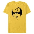 thumbnail image 1 of Marvel Iron Fist Icon - Short Sleeve Blended T-Shirt for Adults - Customized-Yellow, 1 of 5