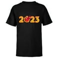 thumbnail image 1 of Marvel Iron Man 2023 New Year - Short Sleeve T-Shirt for Kids - Customized-Black, 1 of 5
