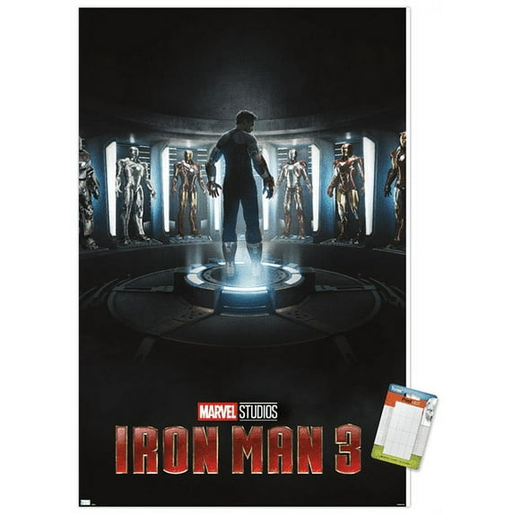 Marvel Iron Man 3 - Armor One Sheet Wall Poster, 22.375" x 34"