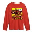 thumbnail image 1 of Marvel Iron Man - 8 Bit Pixelated - Toddler And Youth Long Sleeve Graphic T-Shirt, 1 of 5