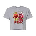 thumbnail image 1 of Marvel Iron Man - Action Figure - Juniors Cropped Graphic T-Shirt, 1 of 5