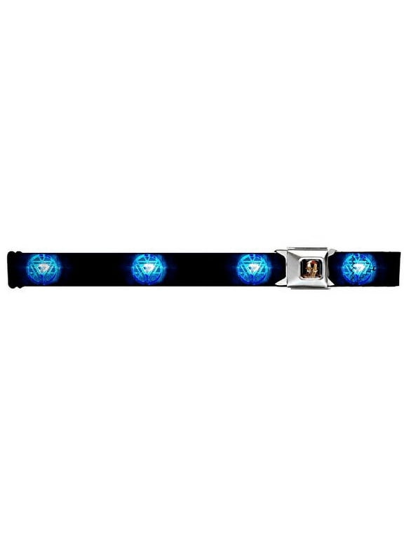 Marvel Iron Man Arc Reactor Seatbelt Buckle Down Belt Adjustable NEW