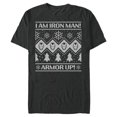 thumbnail image 1 of Marvel Iron Man Armor Up Holiday - Short Sleeve Blended T-Shirt for Adults - Customized-Dark Heather, 1 of 5