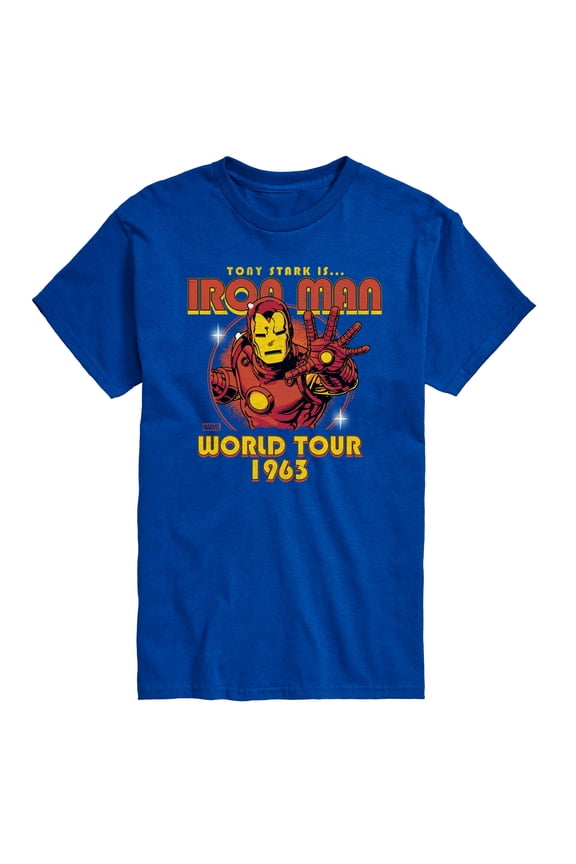 Iron Man - Band Tee Style - Men's Short Sleeve Graphic T-Shirt