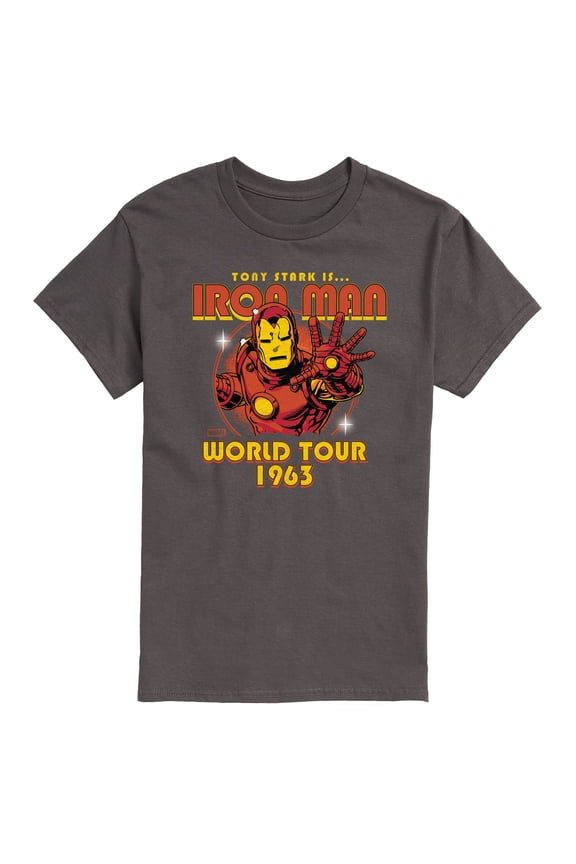 Iron Man - Band Tee Style - Men's Short Sleeve Graphic T-Shirt