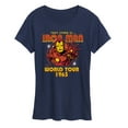 thumbnail image 1 of Marvel Iron Man - Band Tee Style - Women's Short Sleeve Graphic T-Shirt, 1 of 5