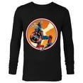 thumbnail image 1 of Marvel Iron Man Captain America 80th Anniversary Covers Standard - Long Sleeve T-Shirt for Men – Customized-Black, 1 of 5